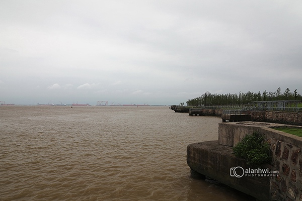 张家港湾沿江风景